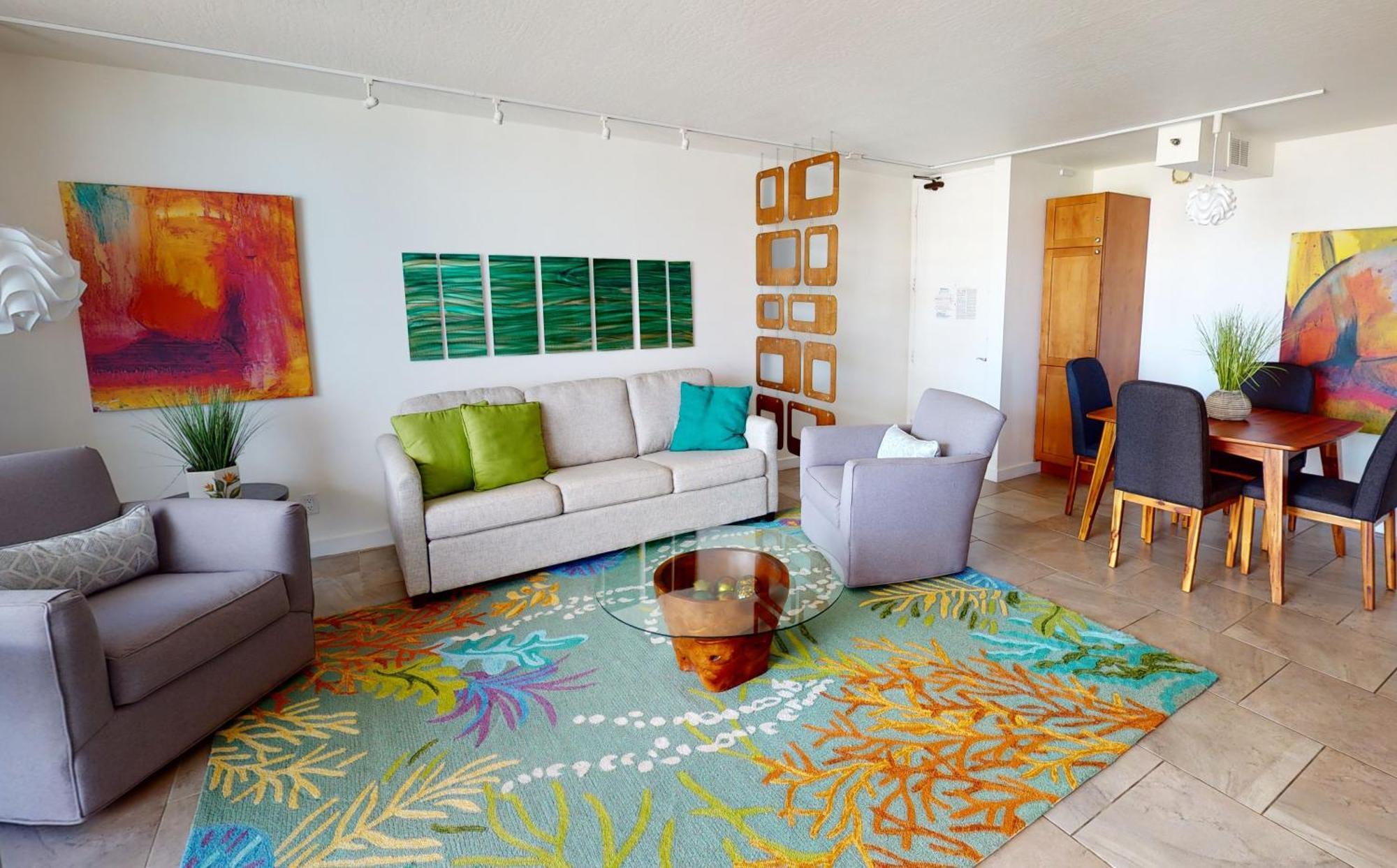 Apartment Stunning High-rise Corner With Panoramic Ocean & Views And Free Parking Honolulu