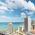 Stunning High-Rise Corner Condo With Panoramic Ocean & City Views And Free Parking
